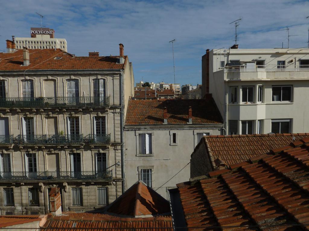 Duplex 120m² Central - Parking Montpellier Buitenkant foto